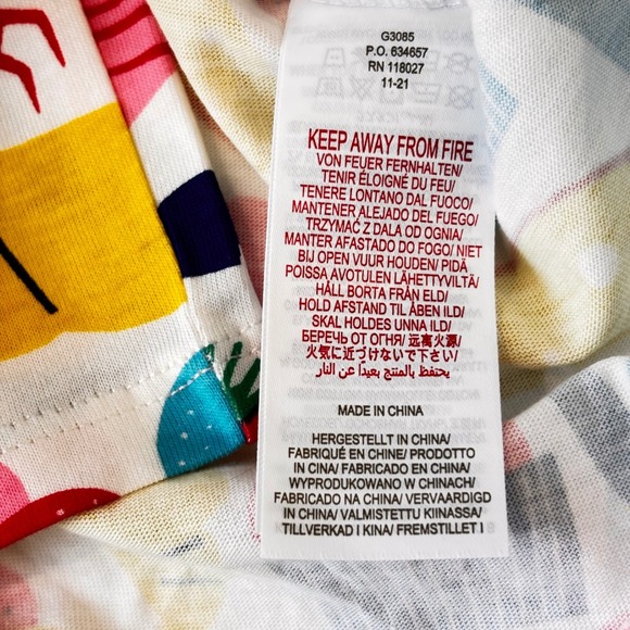 Mini Boden Girls Skort Skort Size 7 8 Y CottonFood Picnic Print Multi Color NWT - Picture 13 of 14